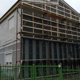 Homlokzatburkolás (PREFA)