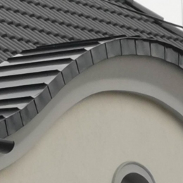 Rizalit korcolt lemezfedés